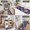 thumbnail image 5 of Pioneer Flower Floral Print Pattern Kitchen Rugs Sets Of 3,Kitchen Runner Rugs Non Skid Washable,Decorative Kitchen Floor Mats for Kitchen,Sink,Laundry,17"x30"+ 17"x47" + 17"x59", 5 of 6