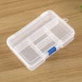 thumbnail image 4 of Coofit 4PCS Jewelry Storage Box 5-Grid Adjustable Bead Organizer Bead Case with Lid, 4 of 9