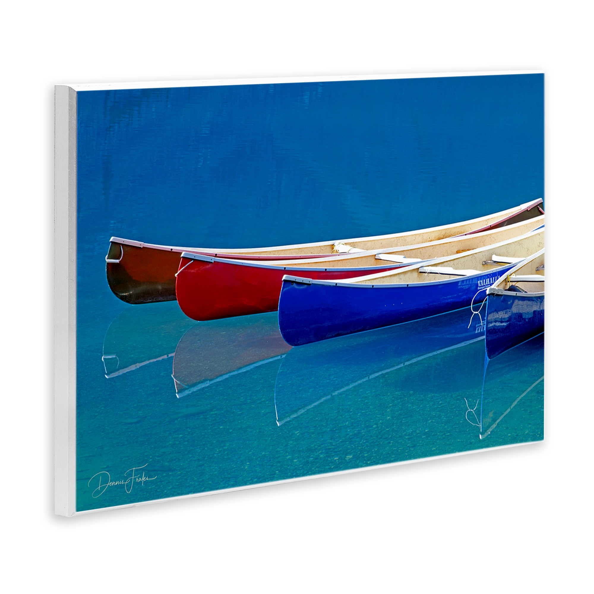 Stupell Industries Various Canoe Boats Transportation Photography Unframed Art Print Wall Art, 15 x 10
