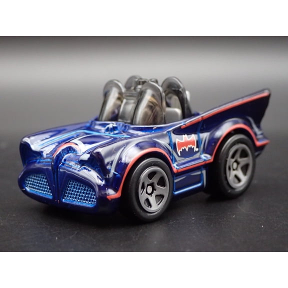 Open Box 1966 66 BATMAN BATMOBILE ADAM WEST TV 1/64 SCALE COLLECTIBLE DIECAST MODEL CAR