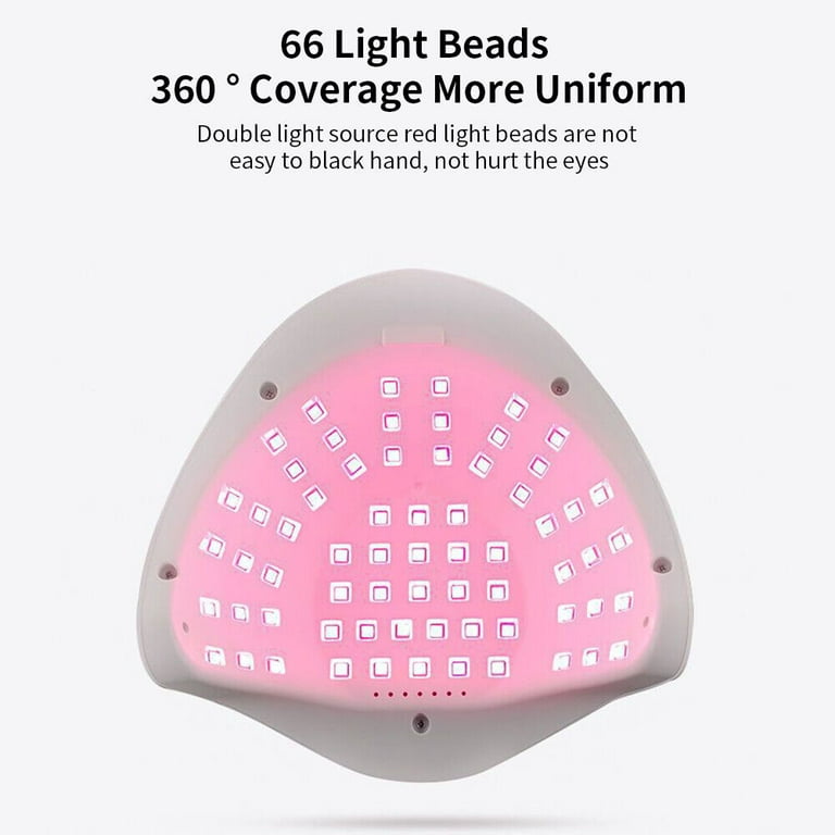 320W 72LEDs UV/LED Nail Lamp Nail Dryer Nail Phototherapy Machine Dual  Light Source UV Nail Lamp For Women And Girls Nail Art DI - AliExpress
