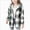 H15-Light Green, variant on 8-9 Years Child Girl Fall Jacket Plaid Lined Flannel Shirts Button Hooded Shirt Kids Casual Holiday Jackets Light Green Hoodie
