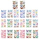 thumbnail image 1 of 20 hojas mariposas tatuajes temporales cuerpo falso tatuajes para mujeres niñas niños, 1 of 7