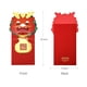thumbnail image 3 of 6 sobres rojos de año Nuevo 2024, paquetes rojos del año del Dragón, Hong Bao creativo decorativo para suministros de fiesta, Festival de Primavera Patrón de bolsillo de dinero, 3 of 10