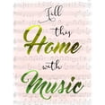 thumbnail image 3 of Prime, Marcus 12x14 Black Modern Framed Museum Art Print Titled - Musical Home, 3 of 5