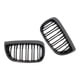 thumbnail image 1 of Rejilla de riñón delantera para BMW E81, E87 y E88 (2004-2007) 51137077130 Negro mate, 1 of 9