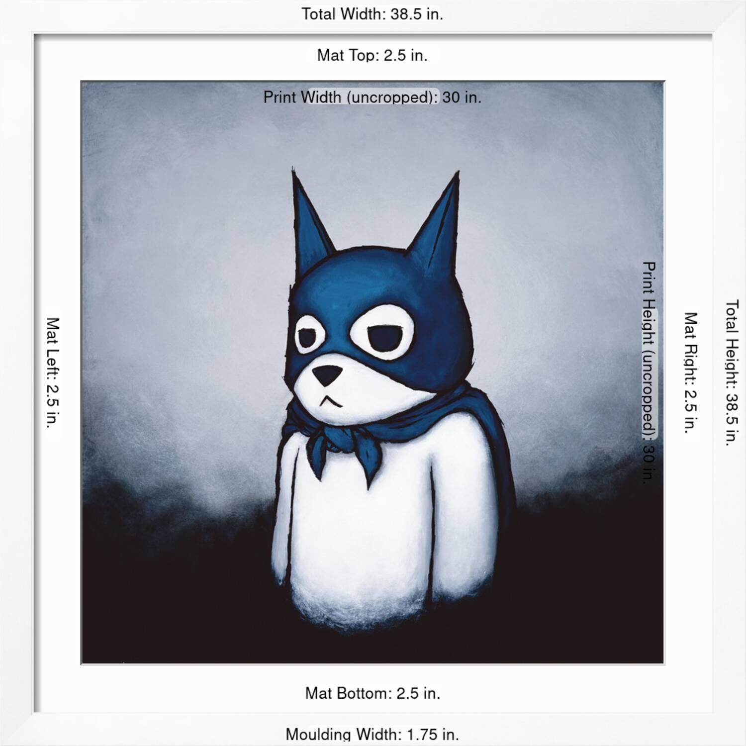 絵画 Luke Chueh Bat Bear original print Bat Bear by Luke Chueh - Eyes On Walls