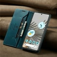 thumbnail image 3 of Google Étui Pixel 8 9 Pro Portefeuille en Cuir à Rabat Magnétique pour Google Pixel 8 9 Étui de Téléphone Support Porte-Cartes Étui de Luxe Bleu Google Pixel 9, 3 of 6
