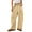 Khaki #29, variant on KDDYLITQ Sweatpants Women Oversized Drawstring Loungewear Baggy Elastic High Waist Joggers Slouchy Straight Wide Leg Trousers Barrel Athletic Pants with Pockets Beige S