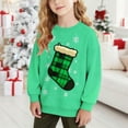 thumbnail image 2 of MKOSPLRT Kids Ugly Christams Sweatshirts 1-15Y Crew Neck Long Sleeve Fleece Lined Pullover Funny Xmas Party Graphic Sweatshirts, 2 of 8