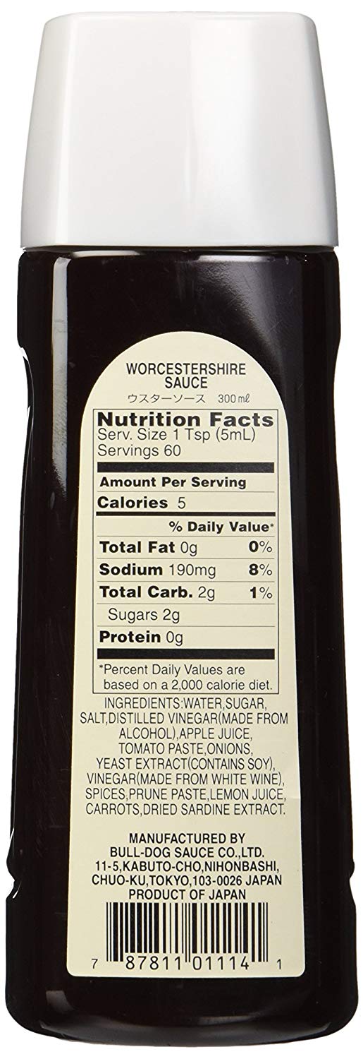 Bull-Dog Worcestershire Sauce 10.1 OZ (Pack of 1) - Walmart.com