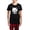 With Red Plaid Pant, variant on CafePress - Kawaii Panda Women's Dark Pajamas - Women's Short Sleeve Print T-Shirt and Pants Dark Cotton Pajama Set