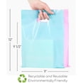 thumbnail image 3 of Choice Marts Merchandise Bags Pastel Pink & Pastel Blue Color 200 Count 9"x12" Size 1.5Mil Thick, 3 of 8