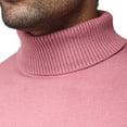 thumbnail image 4 of X RAY JEANS Mens Turtleneck Sweater Pullover, Dusty Mauve, 6XL, 4 of 6
