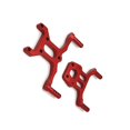 thumbnail image 5 of Front and Rear Shell Pillars Kit For 1/14 144018 Red, 5 of 5