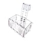 thumbnail image 1 of Contenedor transparente para decoración de acuarios, soporte para plantas M, 1 of 9