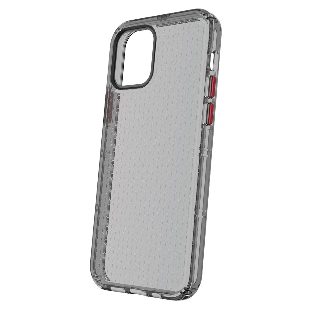 onn. Clear Slim Rugged Phone Case with BuiltIn Microbial Protection