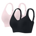 thumbnail image 1 of Sujetáneos para las Mujeres sin Cables sin Acolchado sin Costuras Jelly Bralette, Cómodos Suaves Mantequilla Tshirt Sujetáneos para las Mujeres sin Cables con Correas Ajustables, Sujetáneo Deportivo, 1 of 4