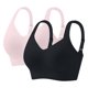 thumbnail image 1 of Sujetáneos para las Mujeres sin Cables sin Acolchado sin Costuras Jelly Bralette, Cómodos Suaves Mantequilla Tshirt Sujetáneos para las Mujeres sin Cables con Correas Ajustables, Sujetáneo Deportivo, 1 of 4