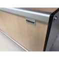 thumbnail image 2 of Foreman Raised Garden Bed Premium Plastic Wood Grain Aluminum Frame Elevated Planter Box for Backyard Patio Balcony, 36"Lx24"Wx14"H, Maple, 2 of 3
