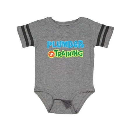 

Inktastic Plumber in Training Boys or Girls Baby Bodysuit