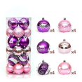 thumbnail image 2 of 24 bolas de decoración de árbol de Navidad de 6 cm, decoración de Navidad, 2 of 2