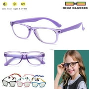 Kids Computer Blue Light Blocking Glasses Flexible Unisex UV & Blue Light Protection