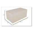 thumbnail image 3 of Carryout Tuck Top Boxes 9 x 5 x 4, White, 250/Carton, 3 of 3