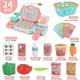 thumbnail image 3 of Caja registradora inteligente, juguetes de tienda de supermercado con calculadora y escáner de trabajo, juguetes educativos de aprendizaje de identificación inteligente para niños Sailing  Electrónica, 3 of 5