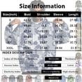 thumbnail image 3 of Men's Camo Print Pullover Hoodie,Drawstring Hooded Long Sleeve Casual Sweatshirt,Loose Streetwear Top with Pockets Dark Gray L, 3 of 6