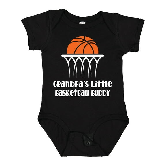 Inktastic Grandpas Little Basketball Buddy Boys Boys Baby Bodysuit