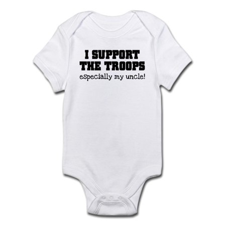 

CafePress - Support Our Troops... Especia Infant Bodysuit - Baby Light Bodysuit