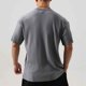 thumbnail image 4 of pstuiky camisetas para hombre, Blusas y camisas de cuello redondo de manga corta de color liso para hombre camisetas de hombre m, 4 of 4