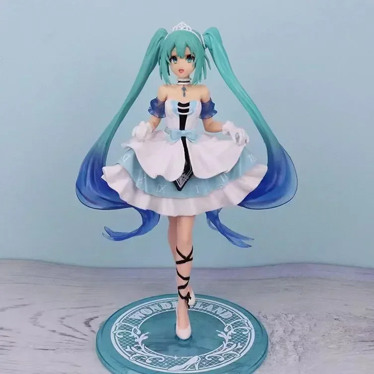 Epitome Statuetta Miku In PVC | Modello Singer 22 Cm | Figura Decorativa Anime Per Desktop E Festa