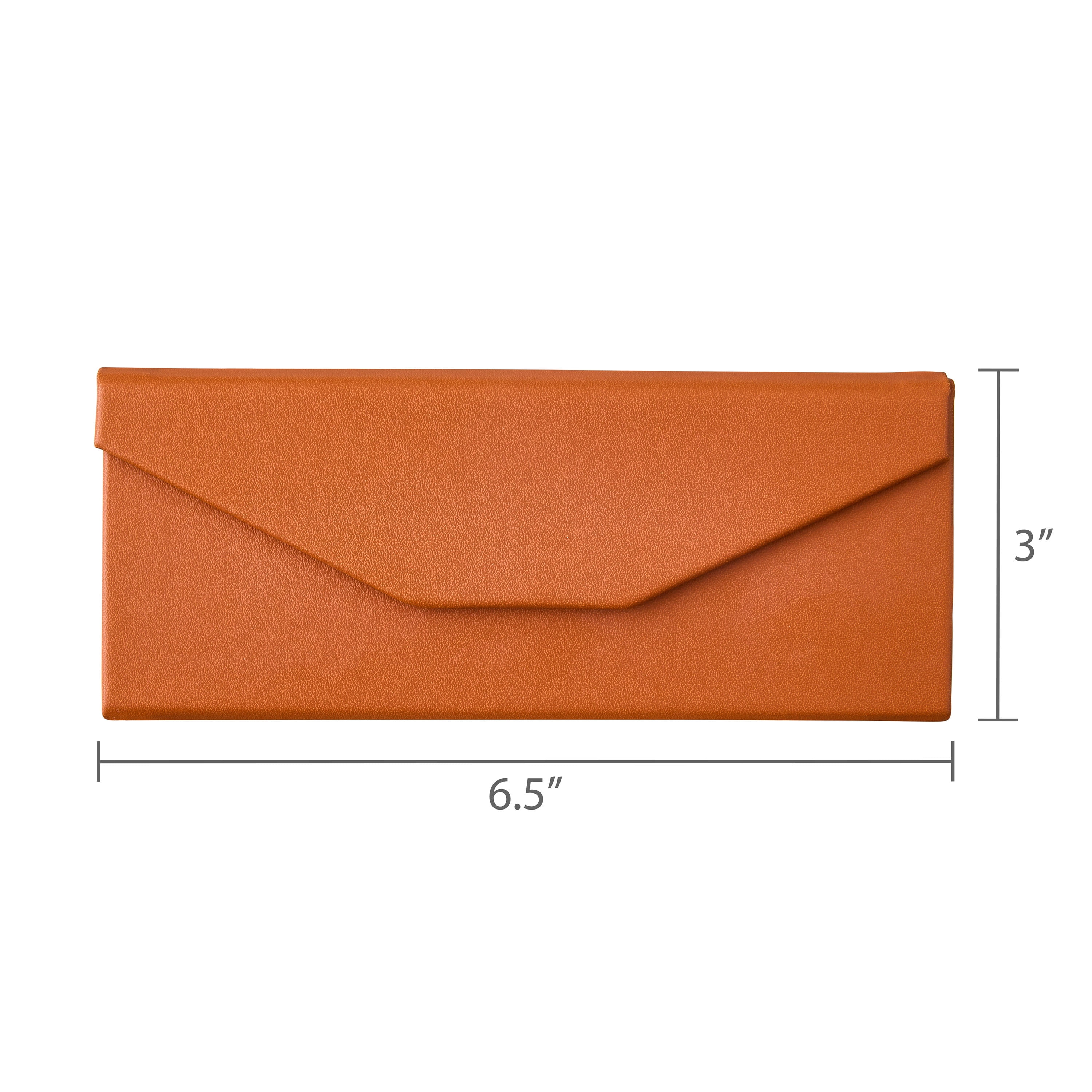Equate Folding Eyeglass Case, Brown, 1 Count