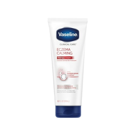 Vaseline Clinical Care Body Cream Eczema Calming 6.8 (Best Lotion For Eczema And Sensitive Skin)