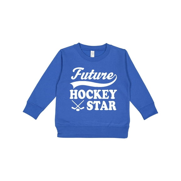 Inktastic Future Hockey Star Childs Sports Toddler Sweatshirt