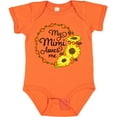 thumbnail image 3 of Inktastic My Mimi Loves Me with Sunflower Wreath Boys or Girls Baby Bodysuit, 3 of 5