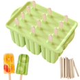 thumbnail image 1 of Maytalsory Mold Set Endless Possibilities For Refreshing Snacks BPA Free Silica Gel Reusable Ice Molds Green, 1 of 6