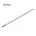 thumbnail image 3 of 20pcs 5mmx355mm(3/16"x14") Carbon Arc Air Gouging Rods Copper Graphite Coated Gouging Electrode Rods, 3 of 6