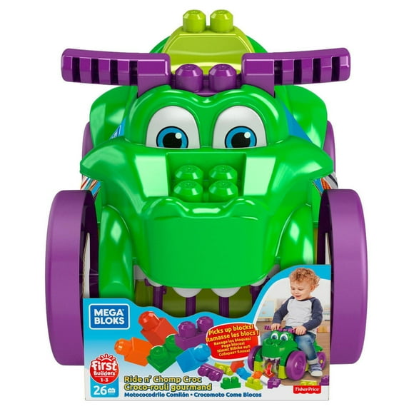 Mega Bloks Croco-Rouli Gourmand- 26 Pieces