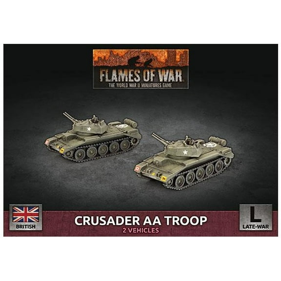 Flames of War: British Crusader AA Troop (Late-War)
