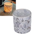 thumbnail image 4 of Candelabro de mosaico ANGGREK de vidrio hecho a mano, 4 of 8