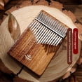 thumbnail image 2 of 17 Key Kalimba Thumb Piano Music Instrument High Quality Wood Kalimba 17 Key Finger Piano Beginners Portable Instrument, 2 of 5