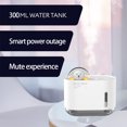 thumbnail image 3 of Humidificadores de niebla portátiles de 300 ml - Humidificador de escritorio USB para oficina, automóvil, mini humidificador silencioso para habitaciones, 3 of 5
