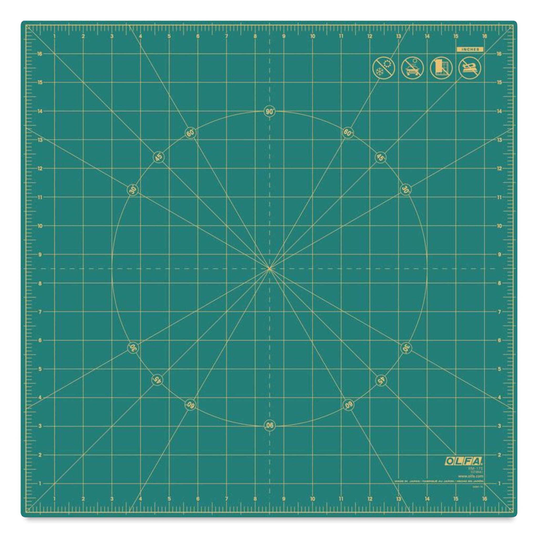 OLFA Spinning Rotary Mat 17"X17"-