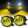 thumbnail image 5 of For 2010-2012 Toyota Prius Pair Bumper Yellow Fog Lights Driving Lamps Left&Right, 5 of 10