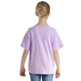 thumbnail image 2 of Jhaoyu Kids Boys Girls Solid Color Short Sleeve T-Shirt Casual Crew Neck Basic Tees Top School Shirts Purple 170, 2 of 7