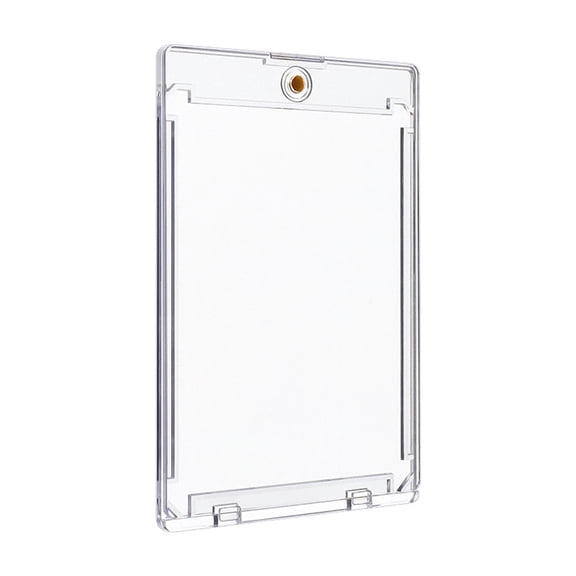Acrylic Trading Card Holder Lock Mechanism Shockproof Design Cards Display Case For Easy Carrying And Storage
