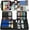 Black, variant on 133 PCS Art Supplies Sketching Kit, Pro Drawing Pencils with Colored Graphite Charcoal Watercolor & Metallic Pencils for Artists(Black)